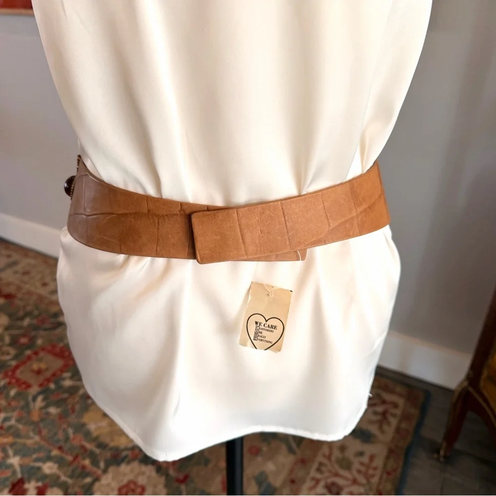 Vintage Leatherock Nina Arjani Leather Belt